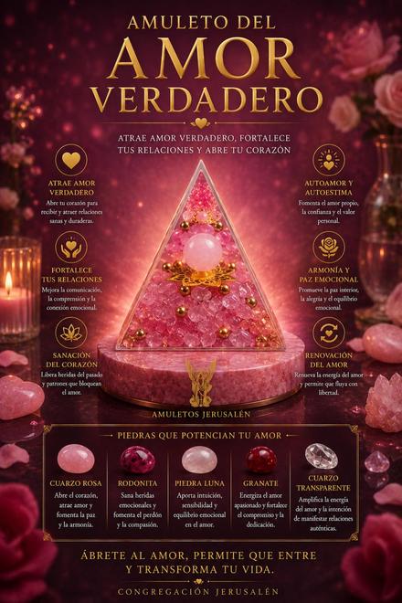Amuleto del Amor Verdadero — Congregación Jerusalén