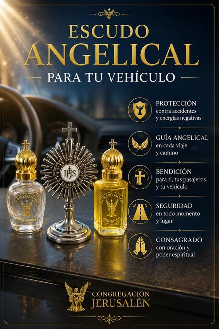 Escudo Angelical para tu Vehículo — Congregación Jerusalén