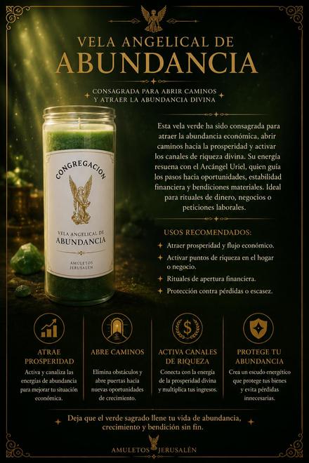 Vela Angelical de Abundancia — Congregación Jerusalén