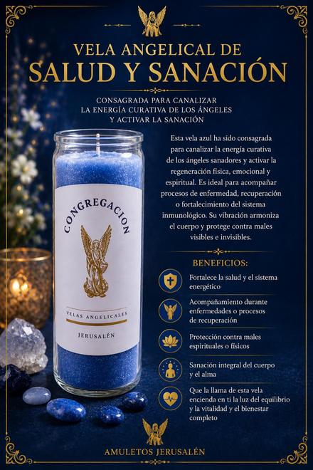 Vela Angelical de Salud y Sanación — Congregación Jerusalén
