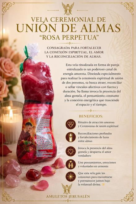 Vela Ceremonial de Unión de Almas 