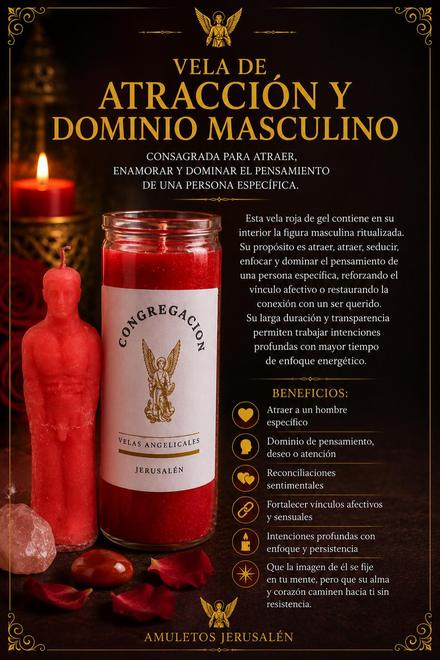 Vela de Atracción y Dominio Masculino — Congregación Jerusalén