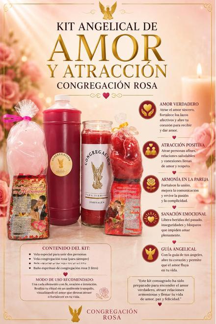 Kit Angelical de Amor y Atracción — Congregación Jerusalén
