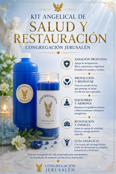 Kit Angelical de Salud y Restauración — Congregación Jerusalén