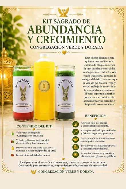 Kit Sagrado de Abundancia y Crecimiento — Congregación Jerusalén